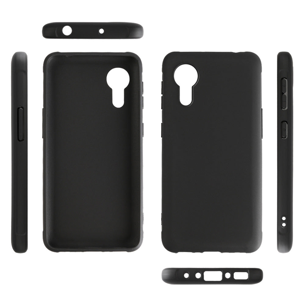 TPU Phone Case for Samsung Galaxy Xcover 5 Protective Case Anti-Drop Cell Phone Matte Slim Cover - Black TPU Phone Case for Samsung Galaxy Xcover 5 Protective Case Anti-Drop Cell Phone Matte Slim Cover - Black